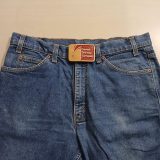 Comet Drilling Company vintage belt buckle – worn on belt with jeans