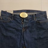 Conoco Domestic Marine Division vintage belt buckle – worn on belt with jeans
