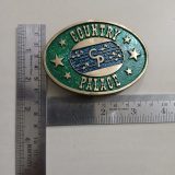 Country Palace vintage belt buckle – with ruler for size