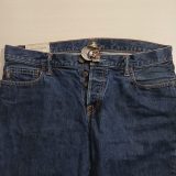 Cowboy Skull vintage belt buckle – worn on belt with jeans