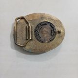 Dakota Territory Buffalo Hunter vintage belt buckle – back view