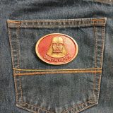 Darth Vader vintage belt buckle – on jeans back pocket