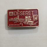 Deseret Bonanza 1 Foster Wheeler vintage belt buckle – front view