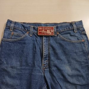 Deseret Bonanza 1 Foster Wheeler vintage belt buckle – worn on belt with jeans