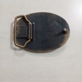 Dirt Biking vintage belt buckle – back view