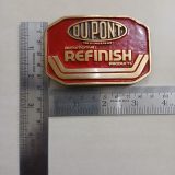 DuPont Automotive Refinish vintage belt buckle – with ruler for size