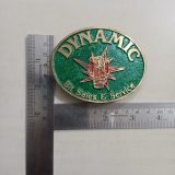 Dynamic Bit Sales and Service vintage belt buckle – with ruler for size