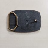 EDCO Drilling Company vintage belt buckle – back view