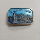El Paso del Norte vintage belt buckle – front view