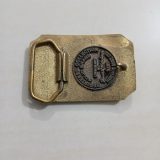 El Paso del Norte vintage belt buckle – back view