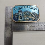 El Paso del Norte vintage belt buckle – with ruler for size