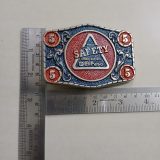 El Paso Safety Comes Natural vintage belt buckle – with ruler for size