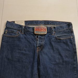 Exxon Beaufort Sea Drilling vintage belt buckle – worn on belt with jeans