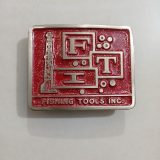 FIT Fishing Tools Inc vintage belt buckle – front view