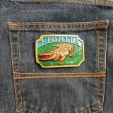 Florida Alligator vintage belt buckle – on jeans back pocket