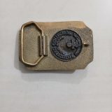 Florida Alligator vintage belt buckle – back view