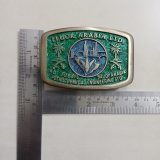 Fluor Arabia Ltd Al Jubail vintage belt buckle – with ruler for size