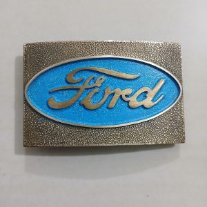 Ford vintage belt buckle – front view