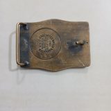 Forest Oil 1916 vintage belt buckle – back view