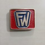 FW Foster Wheeler vintage belt buckle – front view