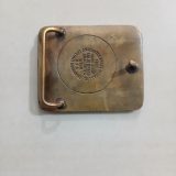 FW Foster Wheeler vintage belt buckle – back view