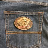 Gandalf vintage belt buckle – on jeans back pocket