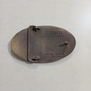 Ghirardelli Chocolate vintage belt buckle – back view
