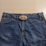 Ghirardelli Chocolate vintage belt buckle – worn on belt with jeans