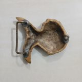 Goldfish vintage belt buckle – back view