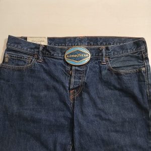 Goodyear vintage belt buckle – worn on belt with jeans