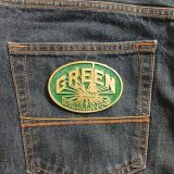 Green Drilling vintage belt buckle – on jeans back pocket