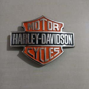 Harley-Davidson Bar Shield vintage belt buckle – front view