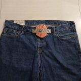 Harley-Davidson Bar Shield vintage belt buckle – worn on belt with jeans