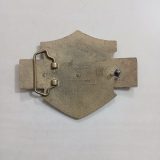 Harley-Davidson Bar Shield vintage belt buckle – back view