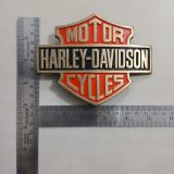 Harley-Davidson Bar Shield vintage belt buckle – with ruler for size