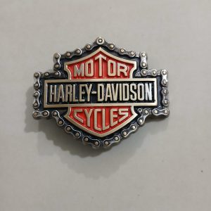 Harley-Davidson Chain vintage belt buckle – front view