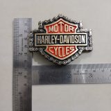 Harley-Davidson Chain vintage belt buckle – with ruler for size