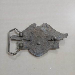 Harley-Davidson Eagle vintage belt buckle – back view