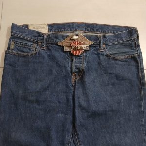 Harley-Davidson Eagle vintage belt buckle – worn on belt with jeans