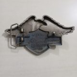 Harley-Davidson Eagle vintage belt buckle – back view