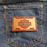 Harley-Davidson MDA vintage belt buckle – on jeans back pocket