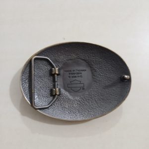 Harley-Davidson Skull vintage belt buckle – back view