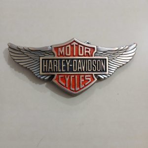 Harley-Davidson Wings vintage belt buckle – front view
