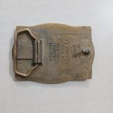 Hawaii vintage belt buckle – back view