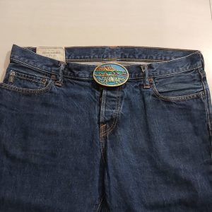 Hawaii vintage belt buckle – worn on belt with jeans