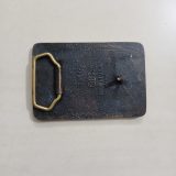 HOI Offshore Rig vintage belt buckle – back view