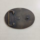 Houston vintage belt buckle – back view