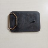 Hughes Micon vintage belt buckle – back view