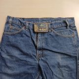 Hughes vintage belt buckle – worn on belt with jeans