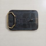 Hughes vintage belt buckle – back view